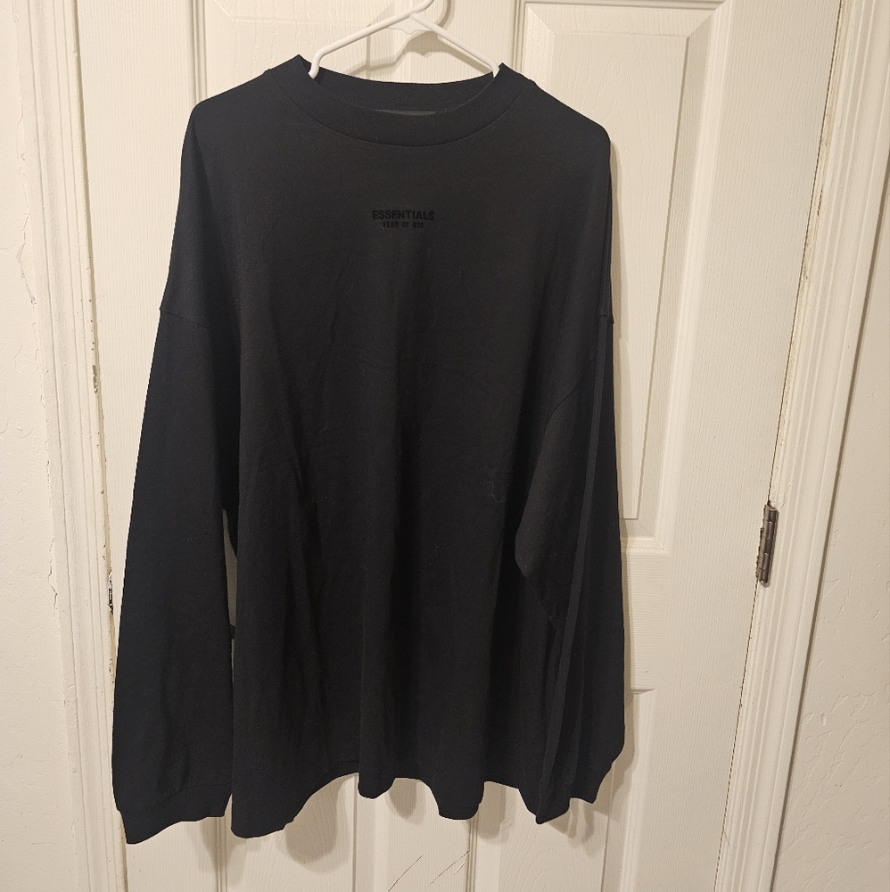 Essentials Fear of God Long Sleeve Shirt Sz M
